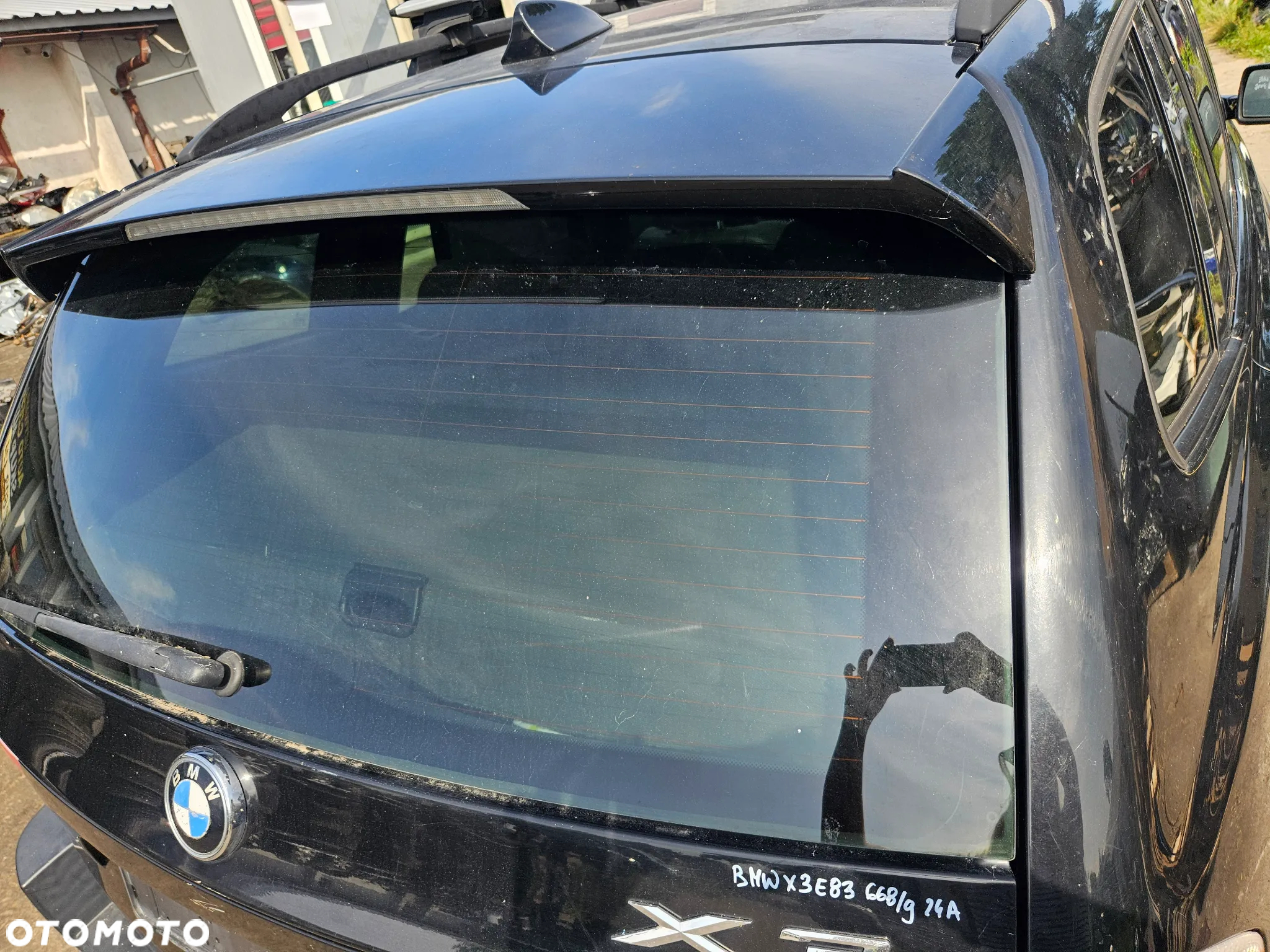BMW X3 E83 KLAPA BAGAŻNIKA 668/9 - 8