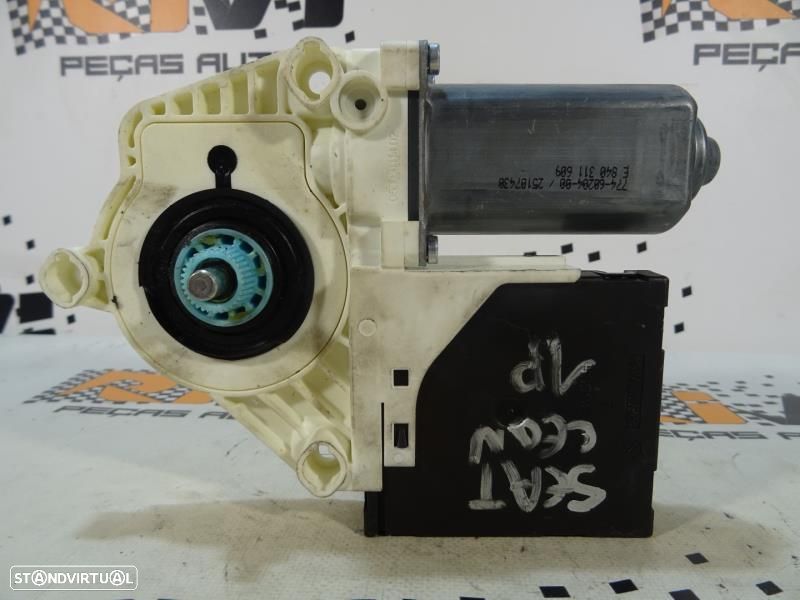 Motor Do Elevador De Vidro Frente Esquerdo Seat Leon (1P1)  1T0959701g - 3