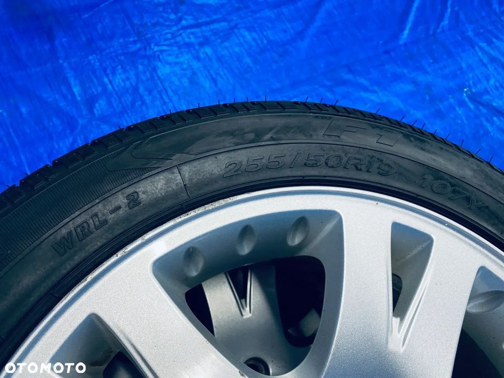 KOŁA KOŁO 19 FELGA ALUMINIOWE ALUSY FELGA 19" x 9J  5X120 ; 72,6mm ET53 KOMPLET ; OPONY ZIMA ZIMOWE ; LAND RANGE ROVER SPORT RANGE ROVER III L322 ; RRC502280XXX ORYGINAŁ - 17