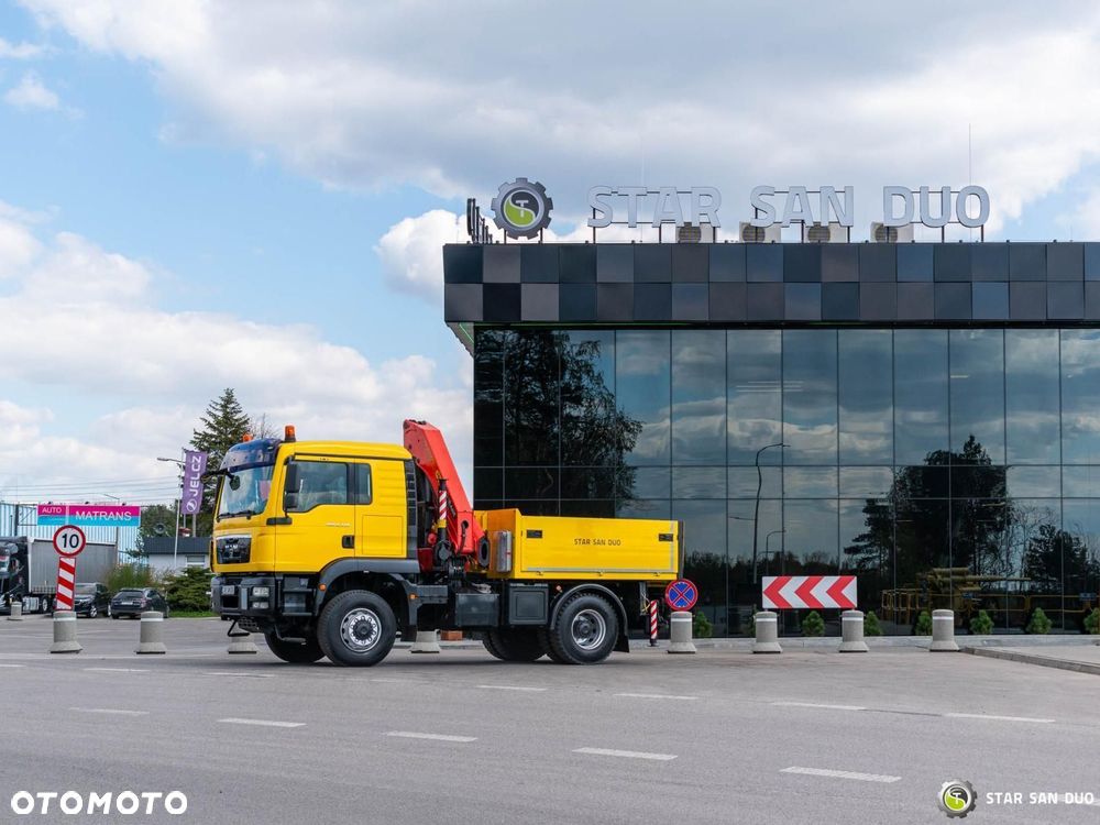 MAN TGM 18.340 4x4 Palfinger PK 23500 HDS Żuraw - 12