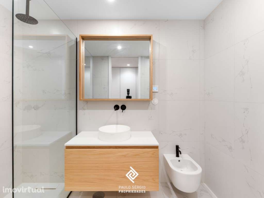 Vende-se Apartamento T1 de Luxo em Canidelo - Empreendimento Sal Do... - Grande imagem: 5/16