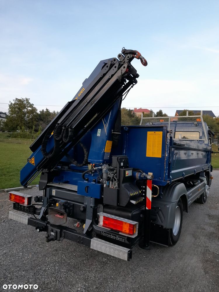 Mercedes-Benz ATEGO 1223K 6 - cylindrów!!  FABRYCZNA WYWROTKA MAILLER Kiper + HDS Dzwig żuraw Palfinger 5+6 funkcja, DODATKOWE zasilanie hydrauliczne przyczepy PRZYCZEPA 16 ton!!! Pełny serwis ASO ORYGINALNY Potwierdzony przebieg 126000km - 21