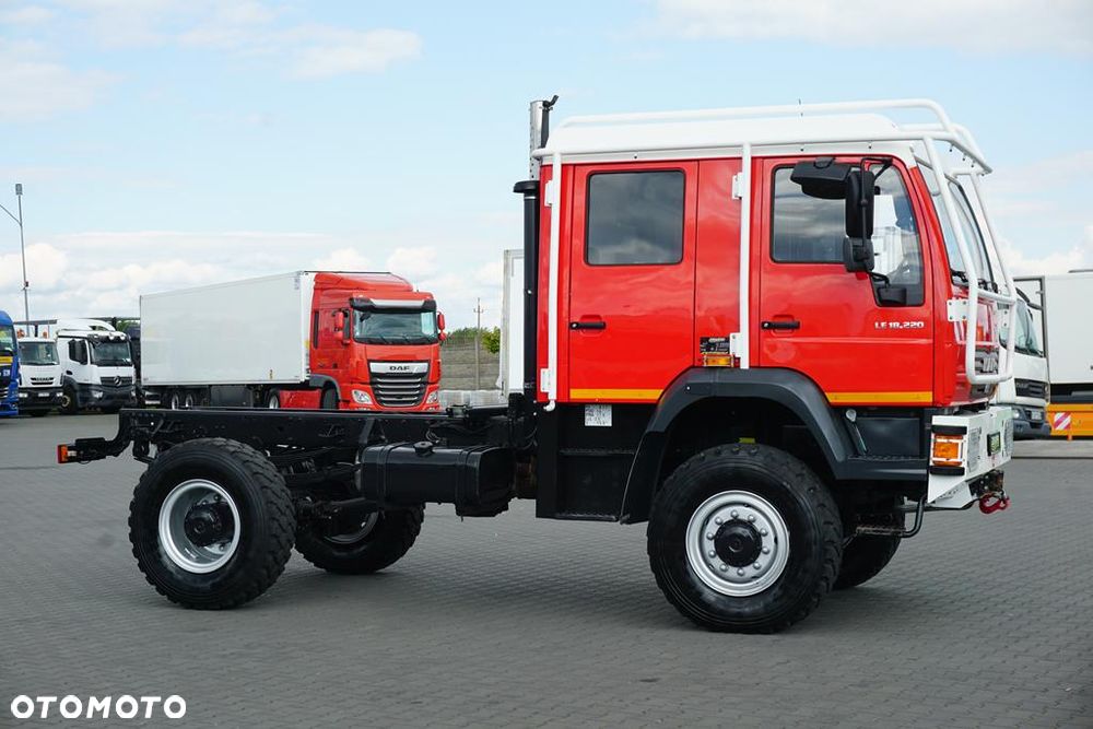 MAN / LE 220 / 4 X 4 / DOKA / DO ZABUDOWY / KAMPER - 4