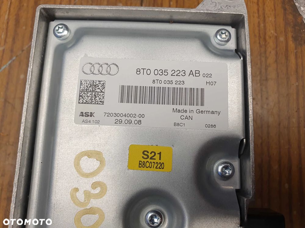 Wzmacniacz Modul 8T0035223 AB Audio Głosnikow Radia Audi A4 S4 B8 A5 - 11
