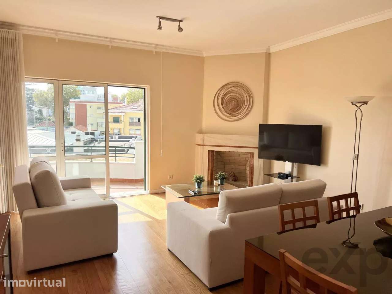 Apartamento T2 mobilado para arrendamento a 250 metros da praia - Esto - Grande imagem: 2/21