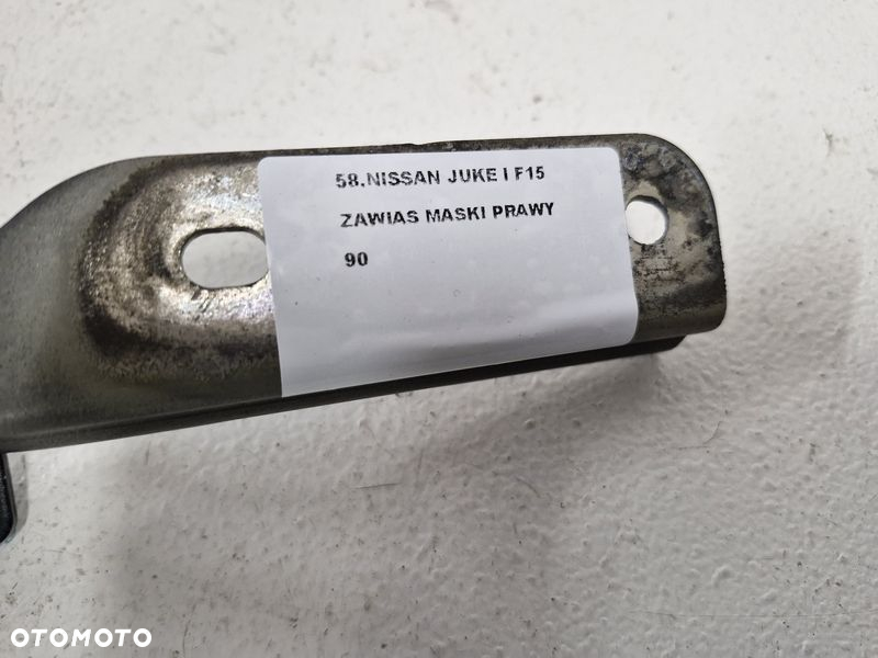 NISSAN 1 I JUKE F15 ZAWIAS POKRYWY MASKI SILNIKA PRAWY - 7