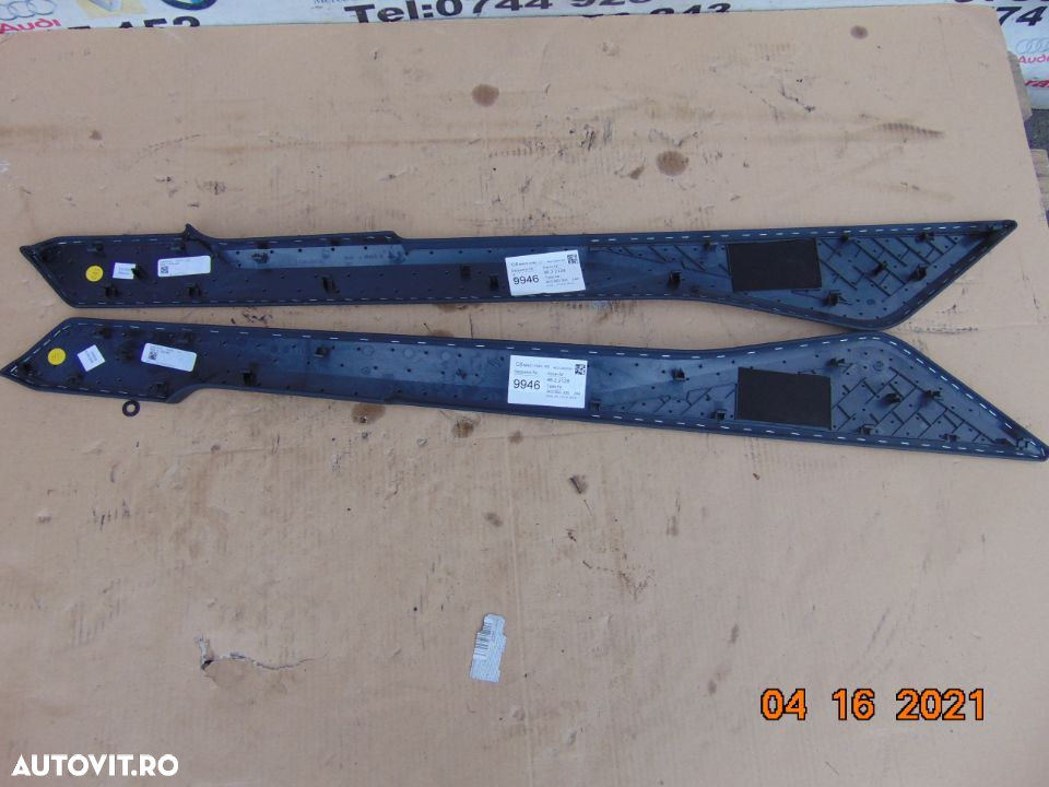 Ornamente interior Audi a6 4K C8 panou lateral trim interior consola centrala audi a6 2018+ - 3