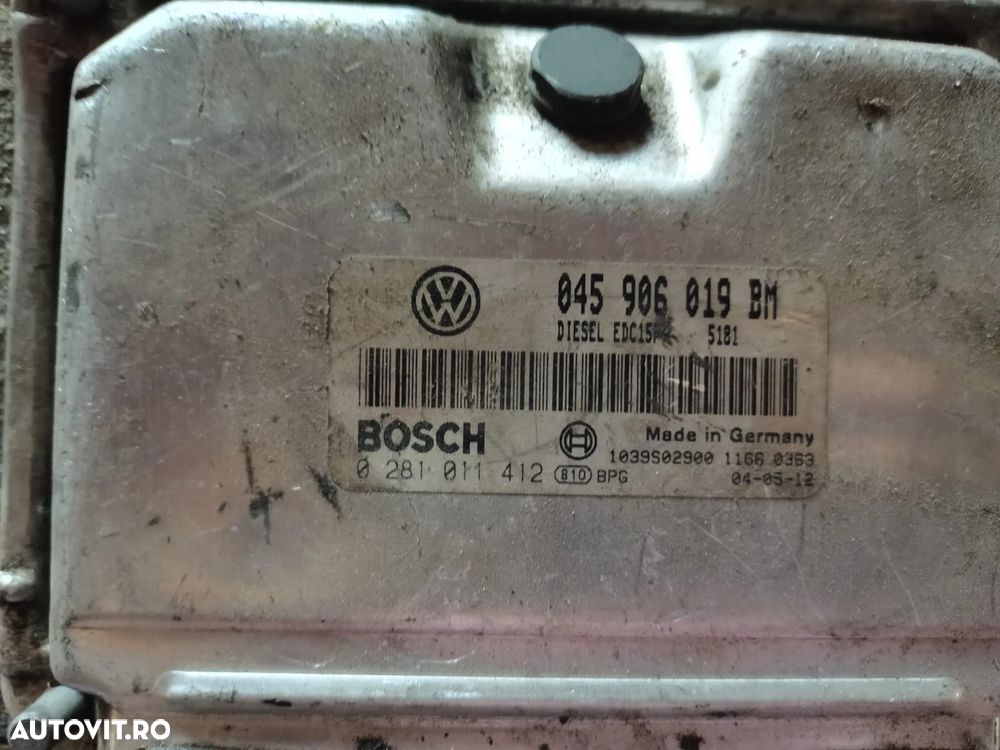 ECU Calculator motor Skoda Fabia 1.4TDI 045906019BM 0281011412 - 2