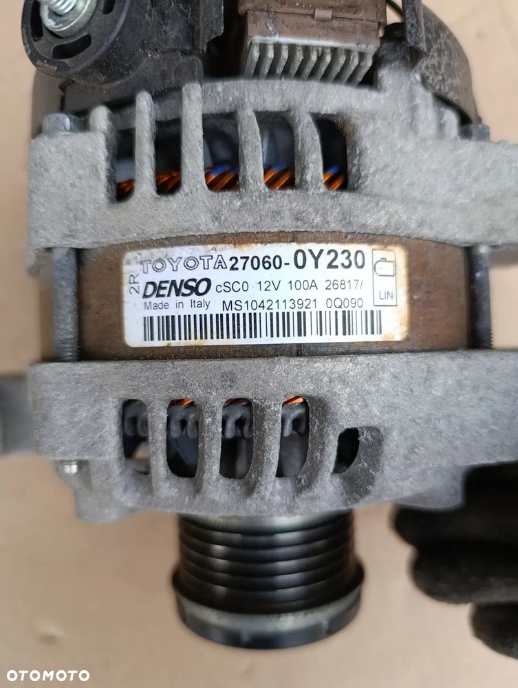 TOYOTA AURIS II 2 1.2 B ALTERNATOR 12V 100A 27060-0Y230 - 2