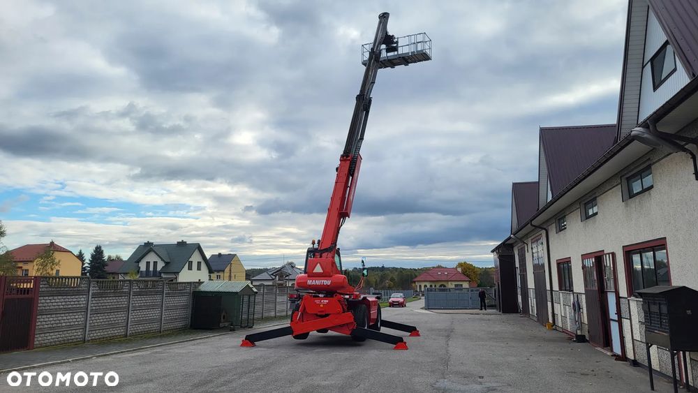 Manitou MTR 2150/ Ładowarka teleskopowa obrotowa  / Podnośnik koszowy sterowany z pilota/ - 17