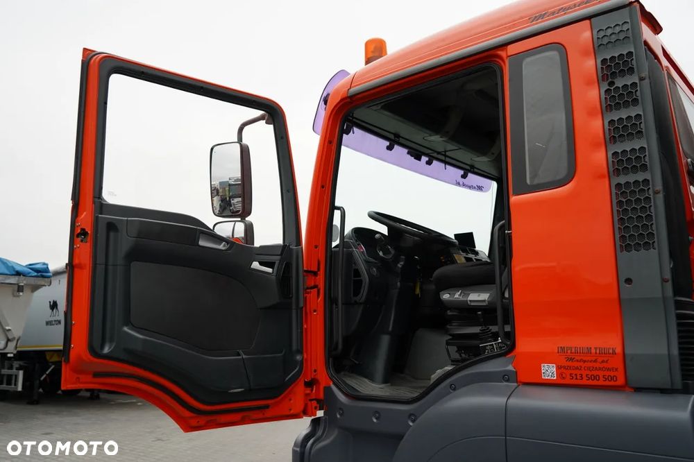 MAN TGA 33.350 / 6x4 / WYWROTKA / HYDROBURTA / MEILLER KIPPER / BORDMATIC / MANUAL / SPROWADZONY - 29