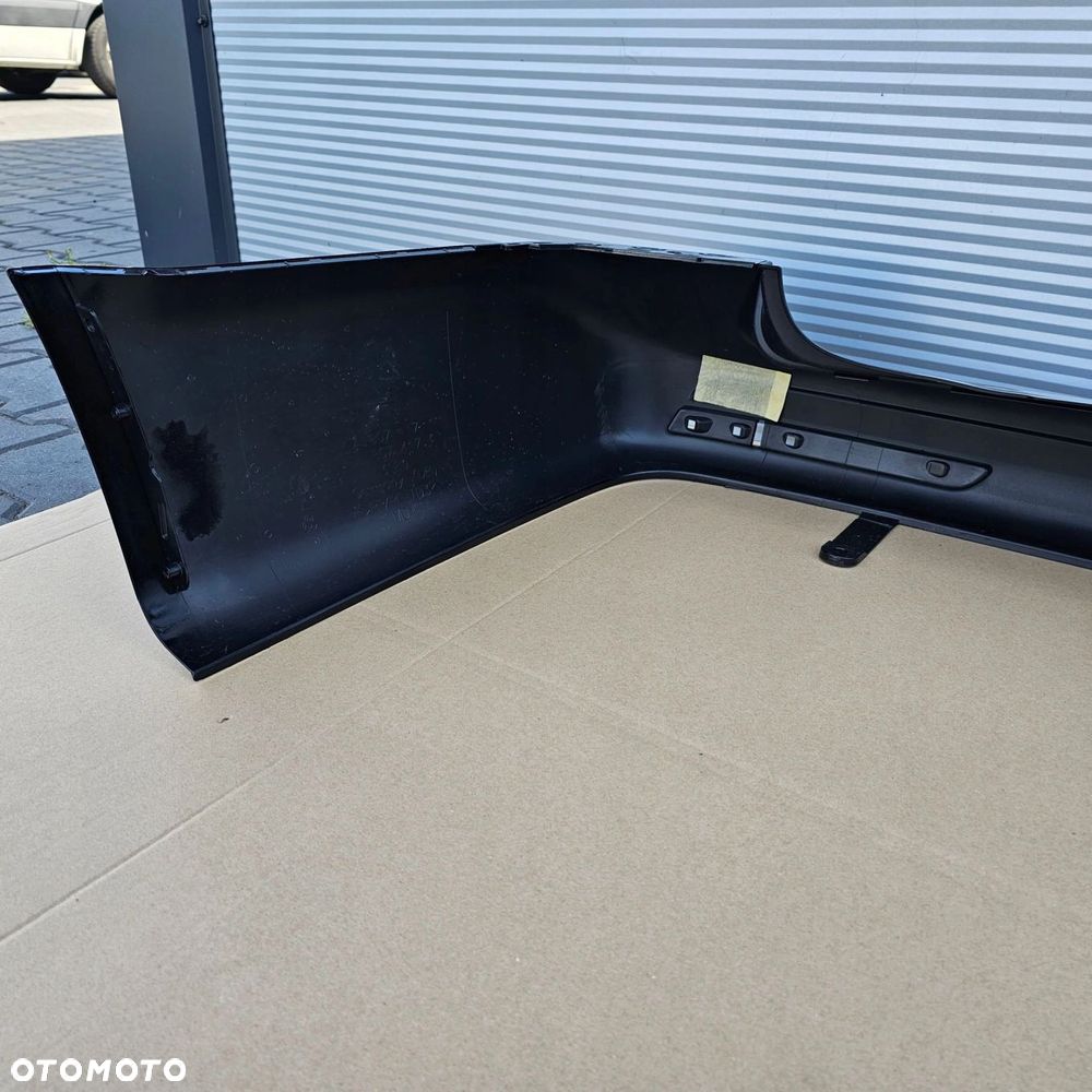 VW T5 LIFT T6 zderzak tył czarny LC9X PDC - 8