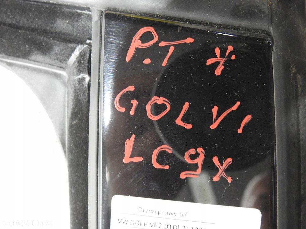 DRZWI PRAWY TYŁ TYLNE VW GOLF VI HB - 11