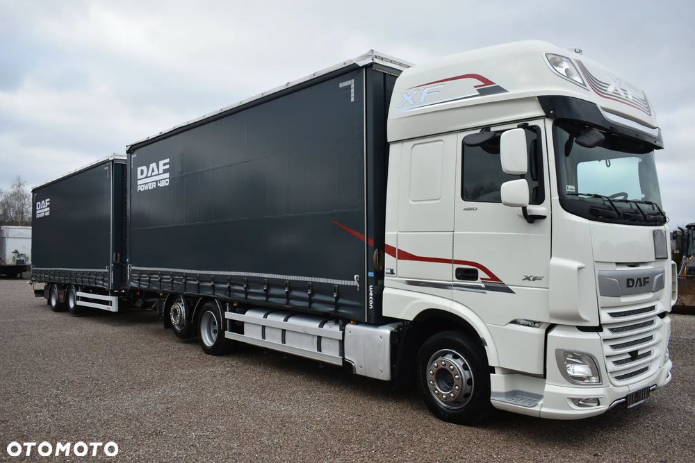 DAF XF 480 FT // 7.7+7.7 // TANDEM // WECON // SAF // XENON // KLIMA POSTOJOWA // RETARDER // SALON POLSKA // JAK NOWY !! // - 9