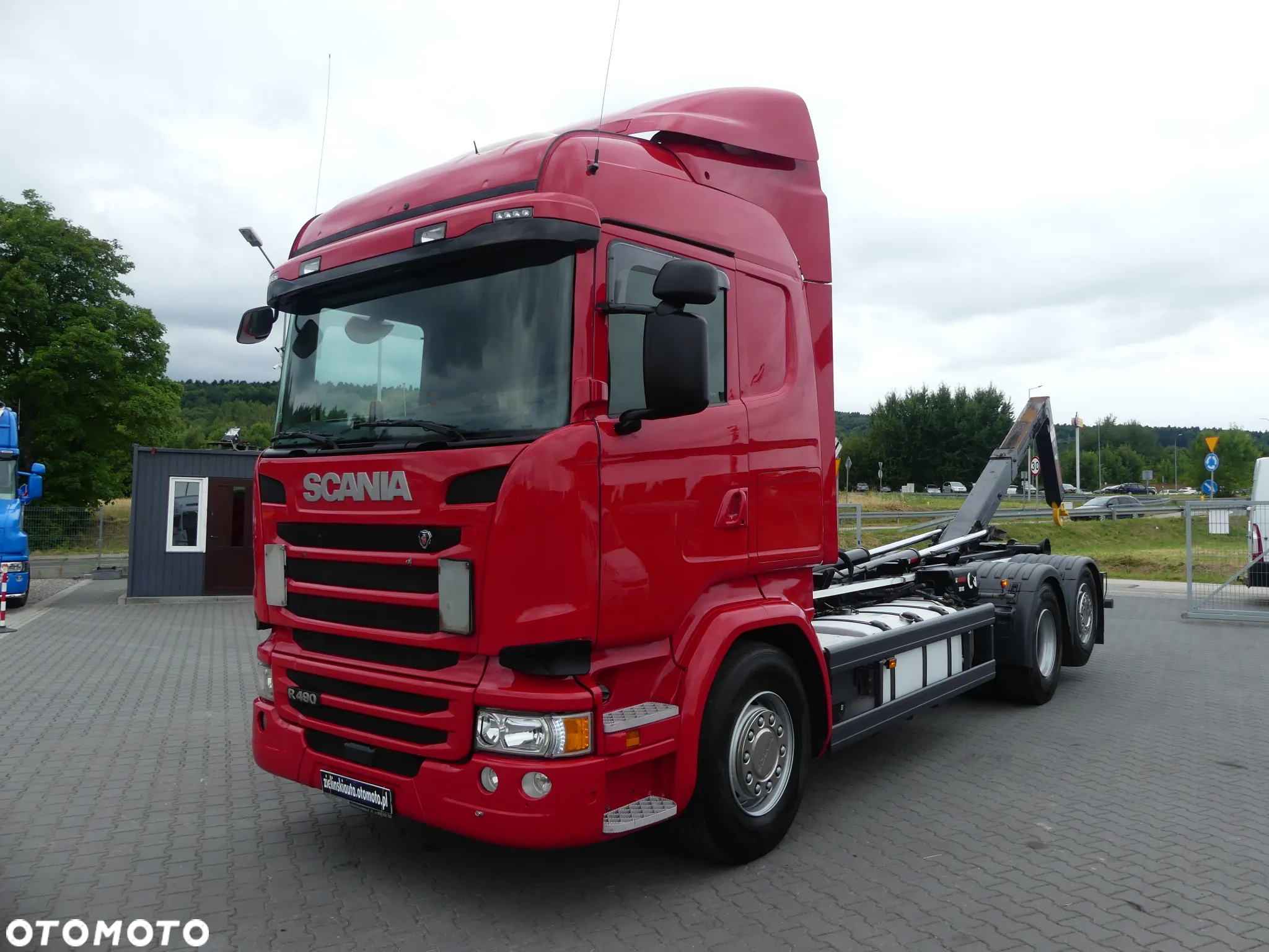 Scania R 490 / 6x2 / HAKOWIEC / HIAB MULTILIFT / RETARDER / EURO 6 / - 2