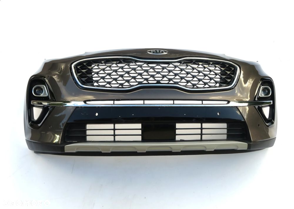 KIA SPORTAGE 4 IV QL Lift. 2018 - 2022 zderzak spoiler kratki halogeny OE - 1