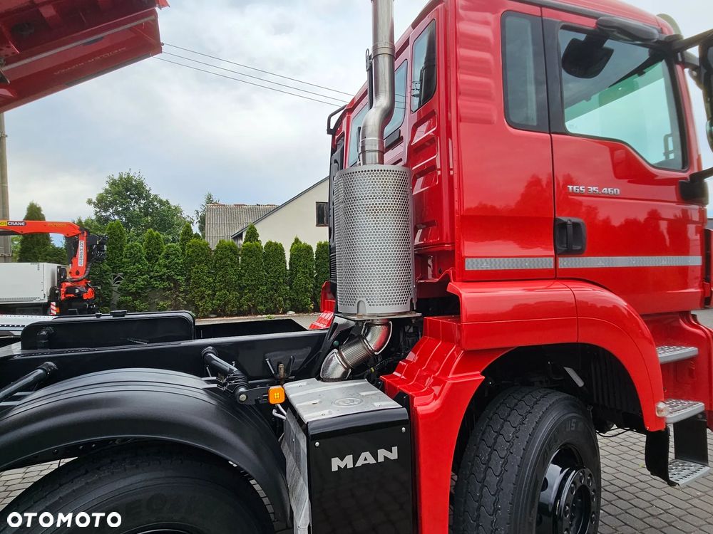 MAN TGS 35.460 WYWROTKA 8X4 MEILLER-KIPPER+HYDROBURTA! - 8