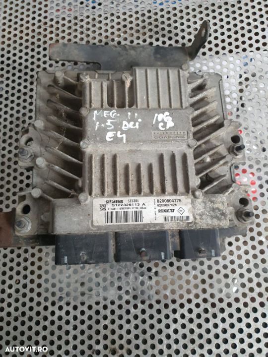 Calculator Motor Ecu Renault Megane 2 Scenic 2 1.5 Dci Euro 4 Simens - 2