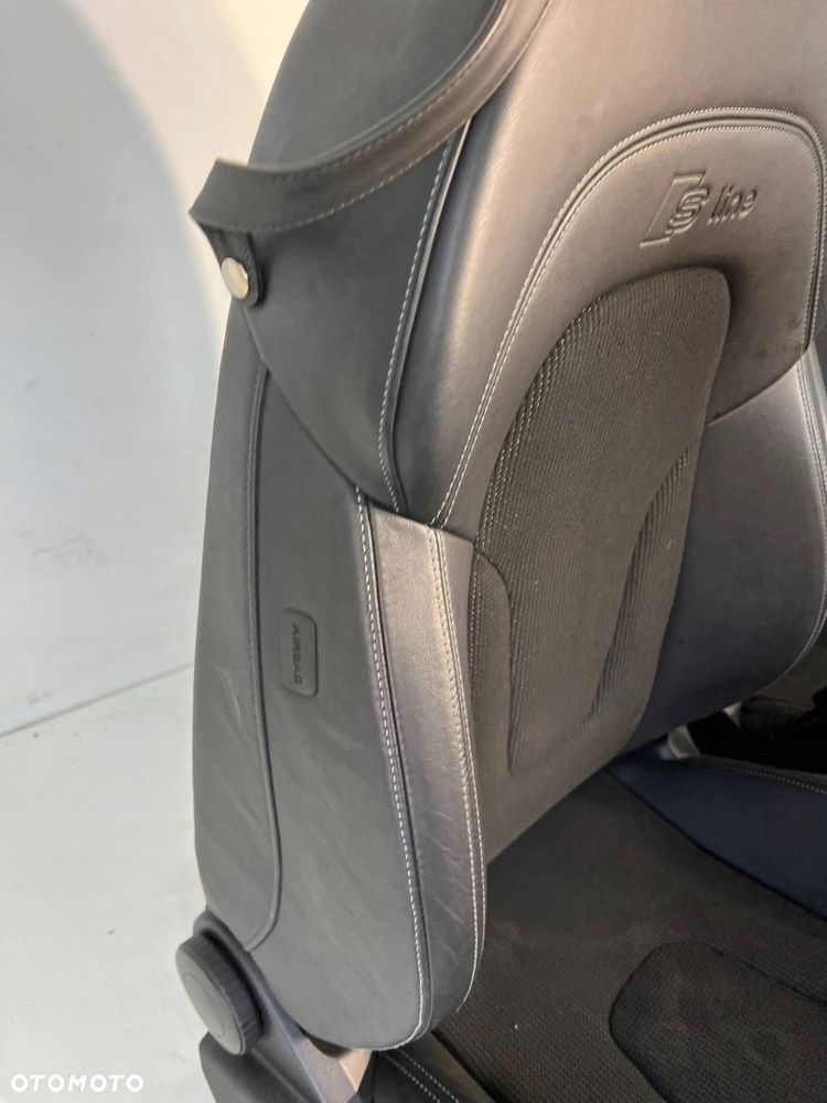 Fotele Boczki / Komplet Audi TT TTS Mk2 2014 Komplet EU GRZANE S-LINE - 11