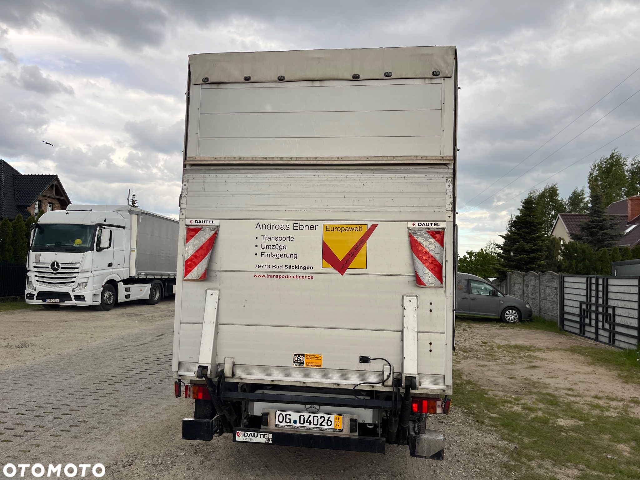 Mercedes-Benz Sprinter Winda Plandeka - 7