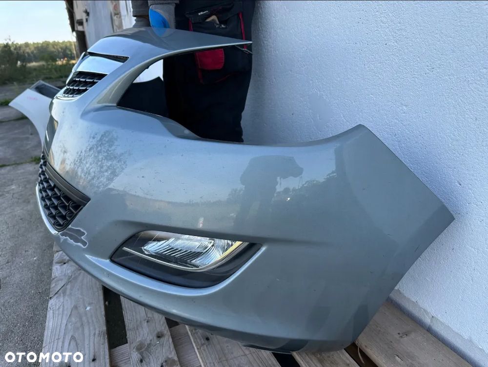 ZDERZAK PRZÓD PRZEDNI OPEL ASTRA IV 4 J 2009- 13264403 KOMPLETNY GRILL CAŁY - 3