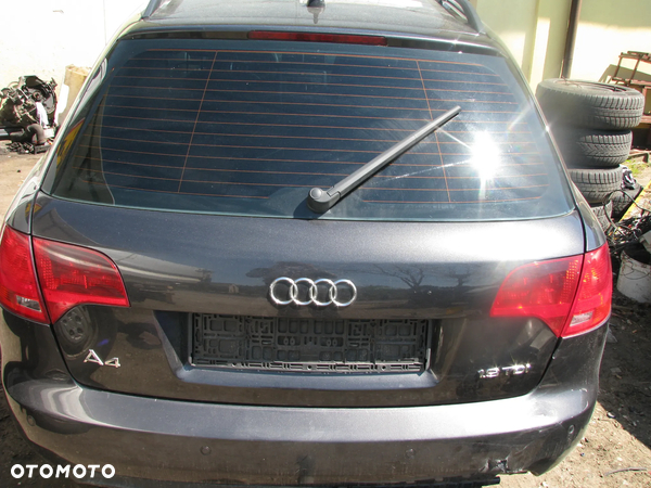 KLAPA TYLNA BAGAŻNIKA AUDI A4 B7 LZ7L KOMBI ZDROWA  KLAPA TYLNA BAGAŻNIKA AUDI A4 B7 LZ7L KOMBI