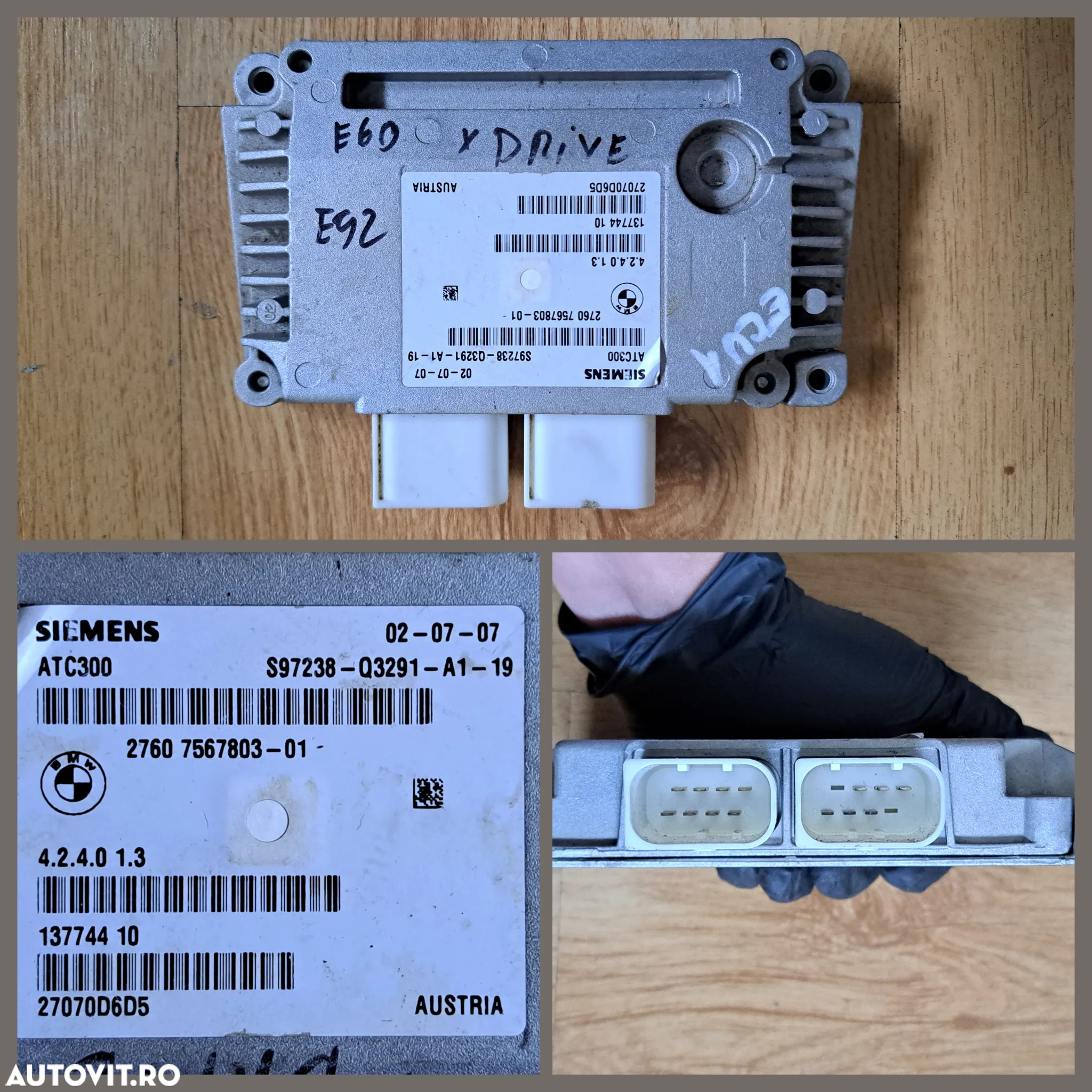 Unitate control modul cutie de transfer E90 E60 E70 E71 - 2
