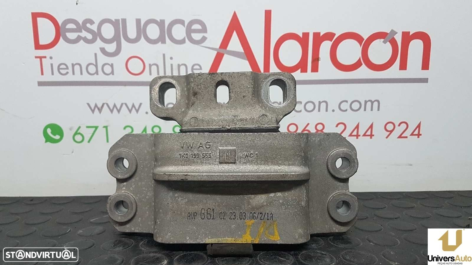 APOIO DO MOTOR ESQUERDO VOLKSWAGEN EOS (1F7) 2.0 - 2