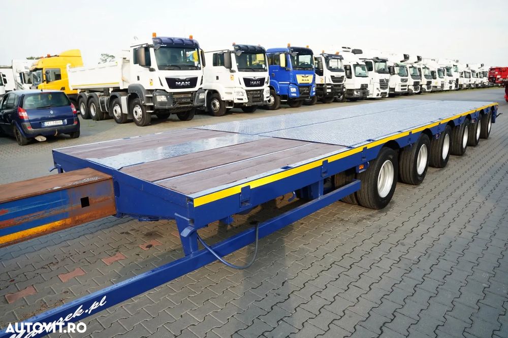 Nooteboom REMORCA JOSĂ / EXTENSIBILĂ / REMORCA AUTO / 33 M / 6 AXE / AXE DE DIRECȚIE / SAF / MTA 85.000 KG - 10