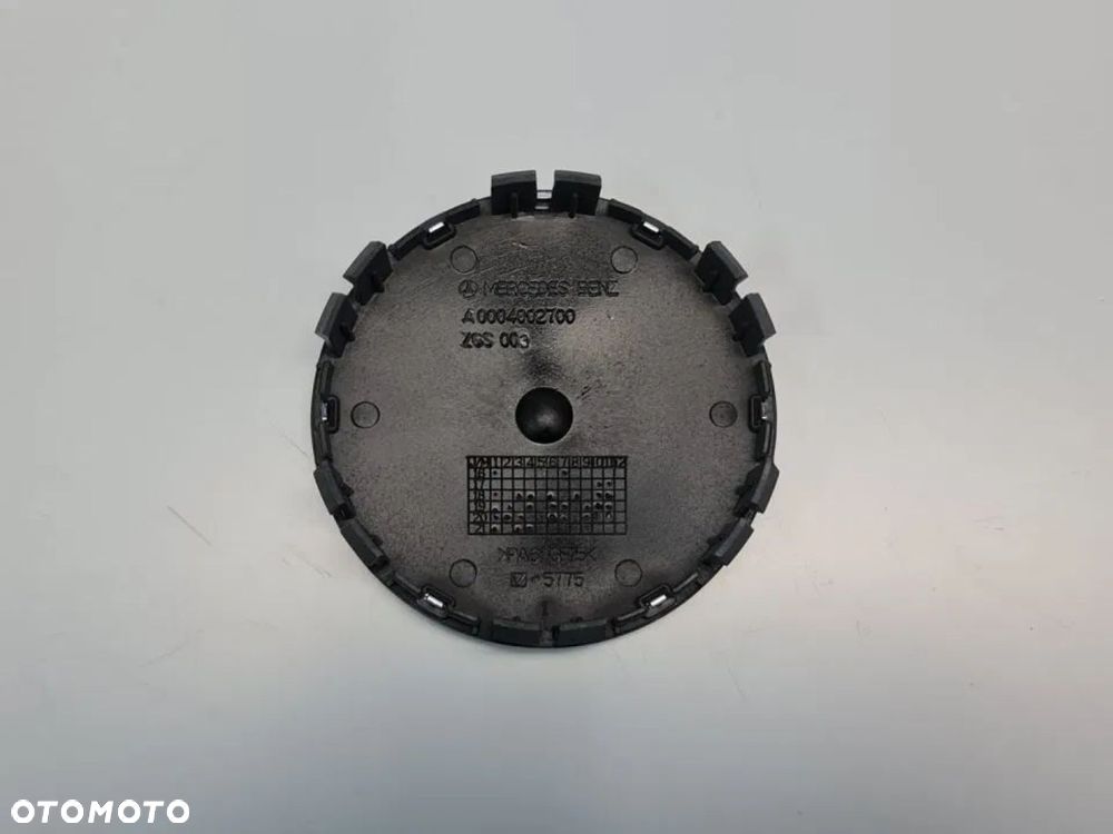 NOWY ORYGINALNY DEKIELEK KAPSEL MERCEDES AMG czarny mat 75mm - 4