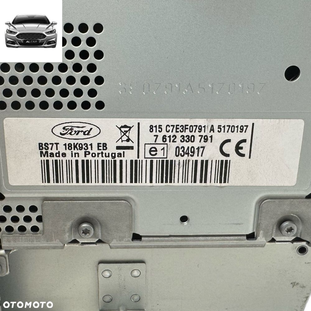 NAWIGACJA FABRYCZNA GPS FORD MONDEO MK4 LIFT - 6