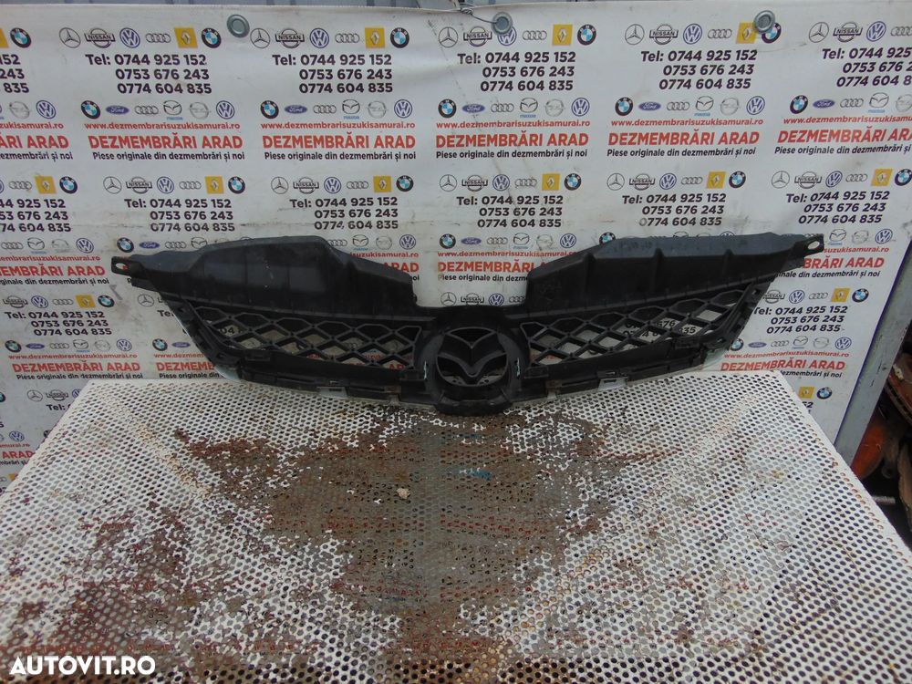 Grila cu emblema Mazda 5 2005-2010 grila fata cu emblema mazda 5 - 4
