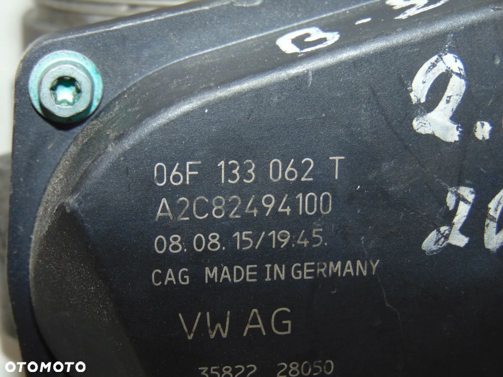 Przepustnica 06F133062T Passat B8 Audi Q5 A6 TT Octavia II 2.0 TSI TFSI - 12