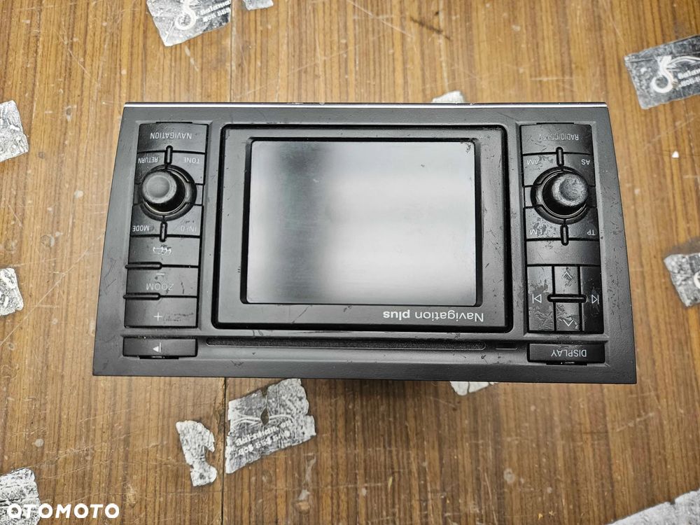 Radio 2 DIN 8E0035192 BX Radioodtwarzacz Navigation Plus Audi A4 B6 B7 Oryginalne z Kodem - 5