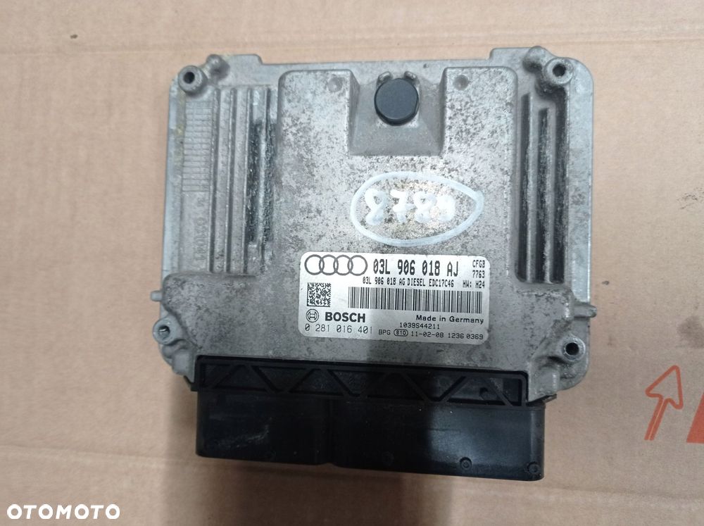 AUDI A3 8P MODUŁ 03L906018AJ - 1