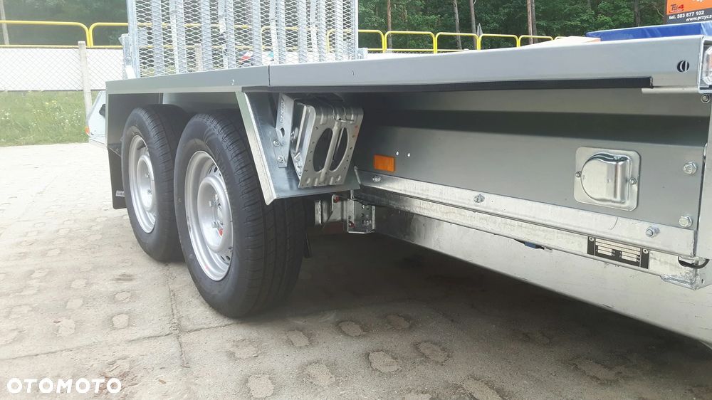 Brenderup Przyczepa MT3080 dmc 2700kg koparkowa mocna koło zapasowe - 2