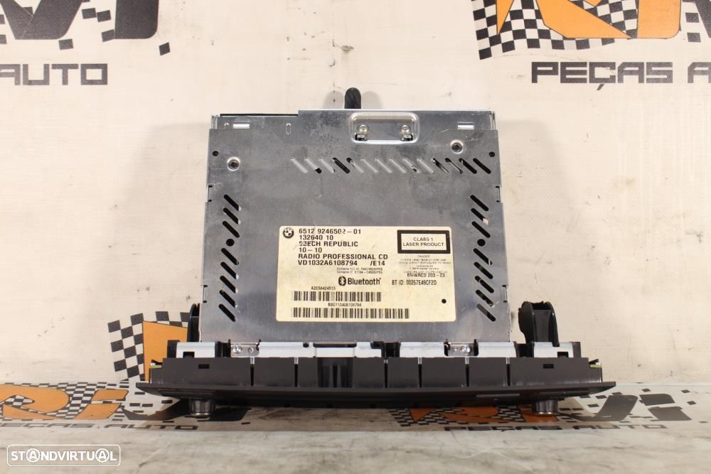 Rádio Bmw 3 (E90)  65129246502 / 9246502 /  Profissional - 5