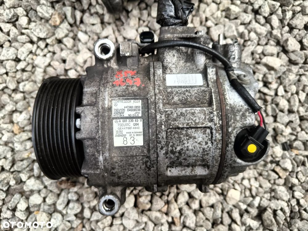 MERCEDES X164 GL W164 ML W251 3.0 V6 CDI DIESEL SPRĘŻARKA KLIMATYZACJI A0012308311 - 2