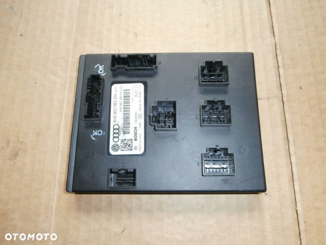 MODUŁ BCM 4H0907063DH 4H0907063DG AUDI A6 A7 A8 LIFT FULLLED MATRIXLED Ochrona Komponentu Kodowanie 4H0907063GH - 3