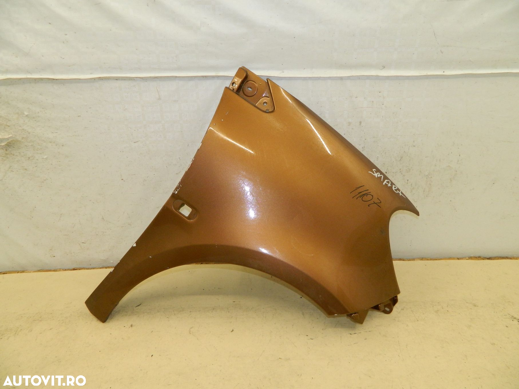 Aripa dreapta fata Smart Fortwo, 2014, 2015, 2016, 2017, 2018, 2019, A4538810201 - 2