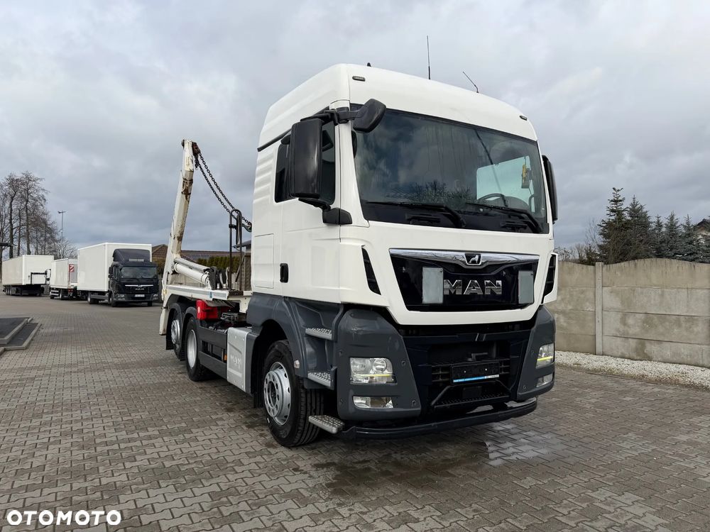 MAN MAN TGS 26.460 6x2 bramowiec MEILLER AK 16 MT - 2