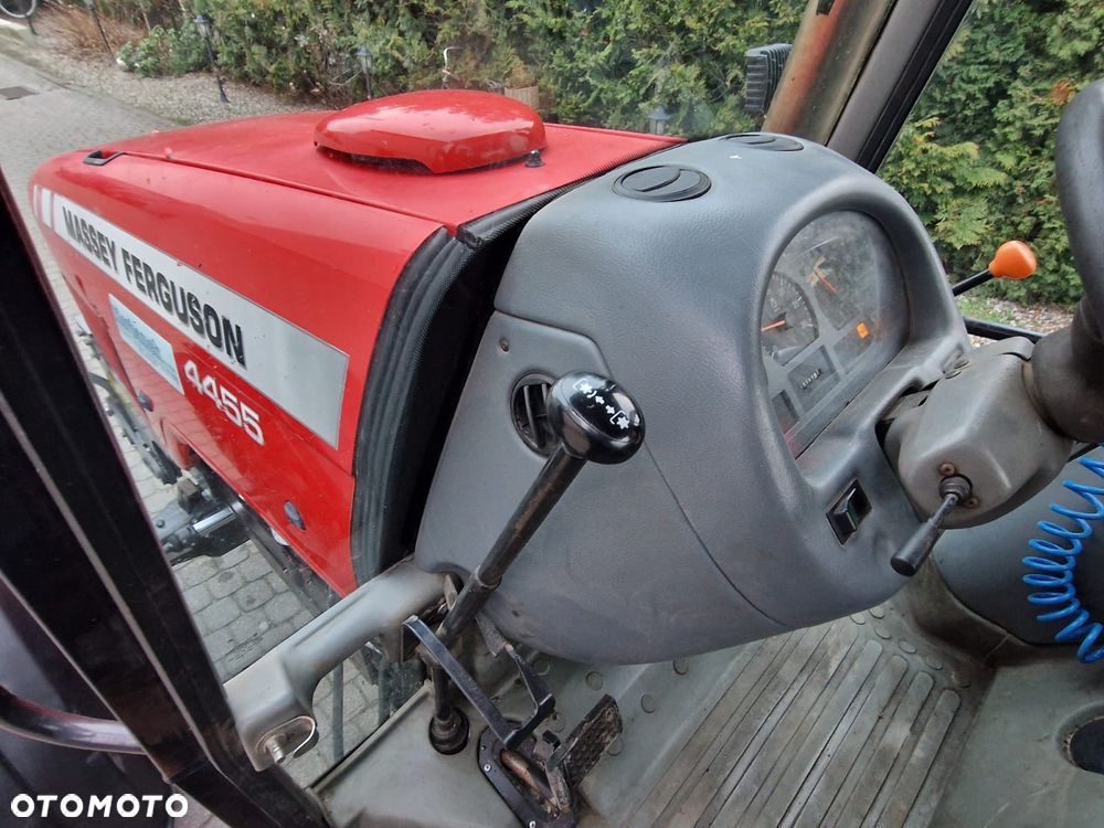 Massey Ferguson 4455 Klimatyzacja 5109 MTG Pneumatyka Salon Polska Korbanek Pierwszy właściciel Jak nowy VALTRA A91 - 9