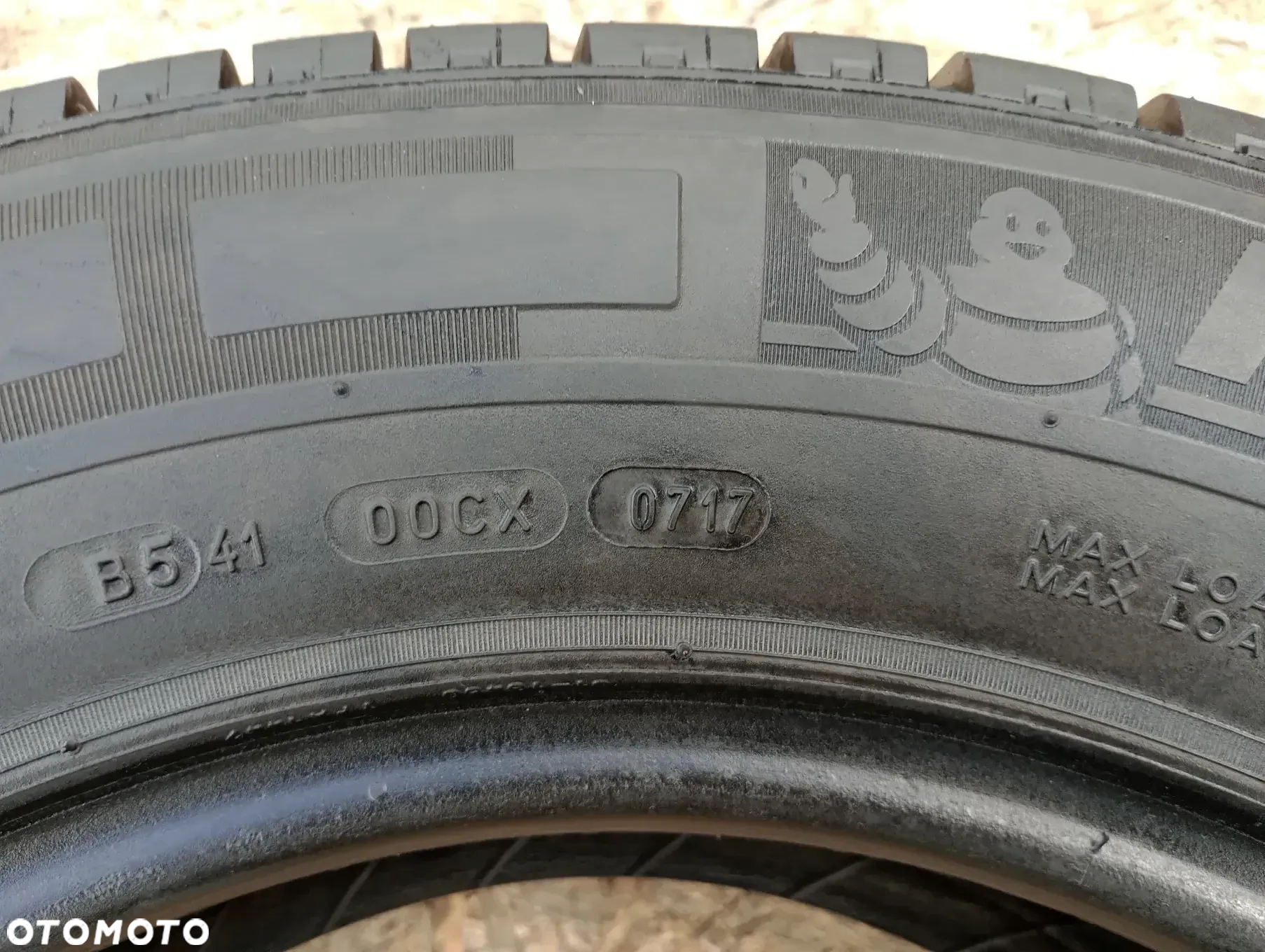 *OPONY 4x 235/65 R16C 115R MICHELIN AGILIS LATO 2017R 8,5-7MM - 9