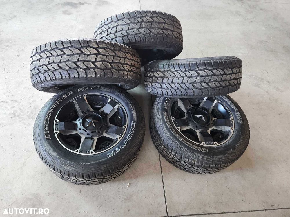 SET 5 JANTE + Anvelope COOPER 235/65/R17 108T XL - 3