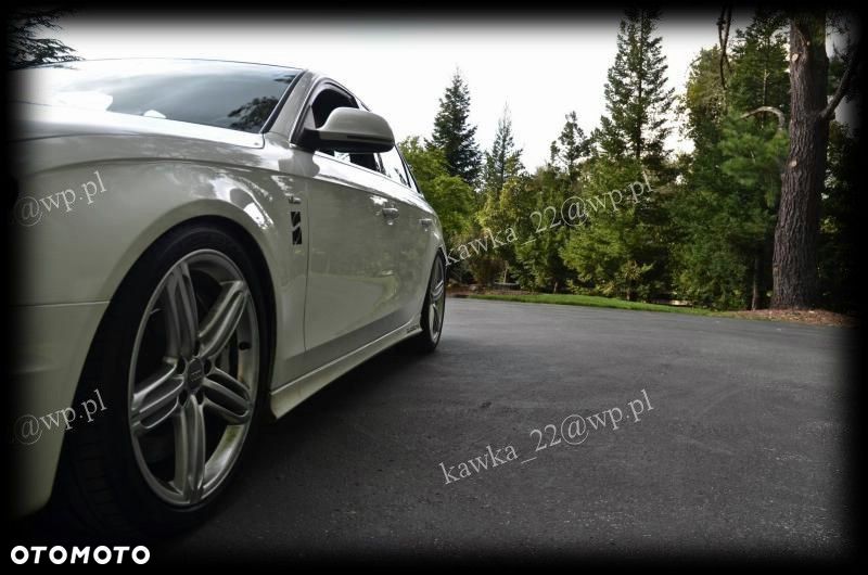 AUDI A4 S4 B8 NAKŁADKI PROGOWE DTM NOWOŚĆ!!! - 8