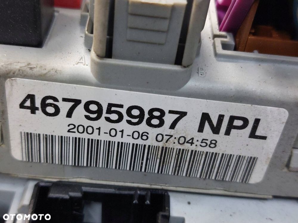 MODUŁ BSI FIAT PUNTO II 1.2 8V 46795987 - 3