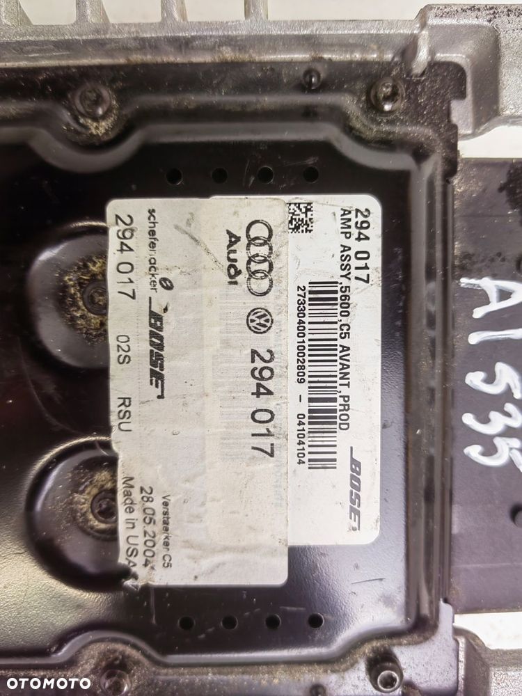 wzmacniacz bose 294017 audi a6 c5 lift avant allroad - 2