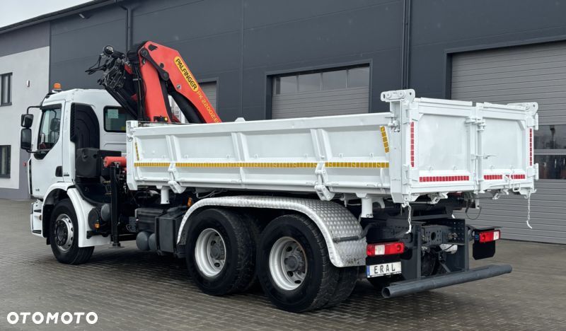 Renault Premium  Wywrotka 6x4 Kipper Hydroburta  HDS Palfinger PK 22002 EH Pojazd Specjalny - 8