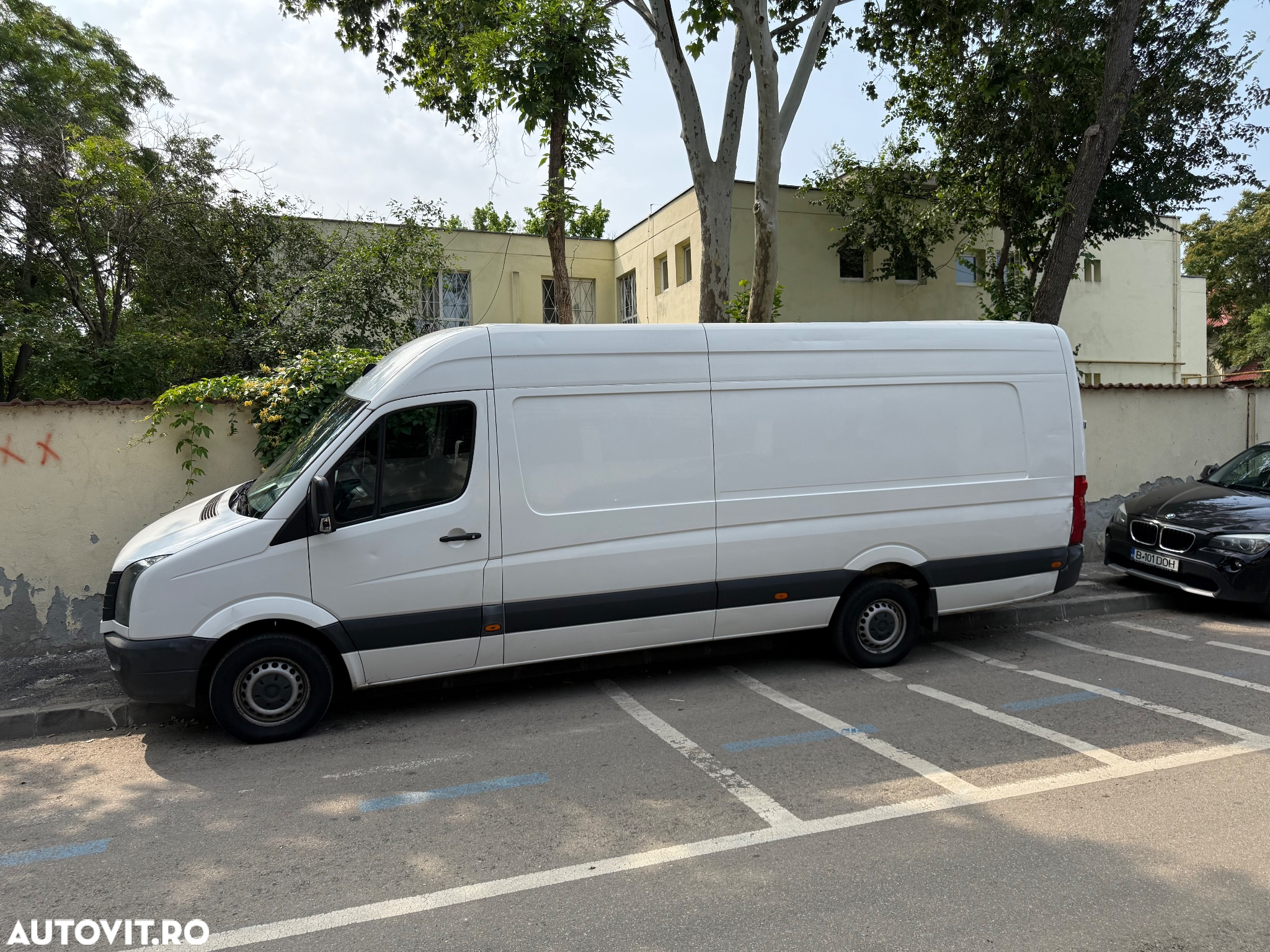 Volkswagen Crafter 2017 VW 2.0 140cai Unic Proprietar de Noua Km Reali Carte Service Istoric Complet Stare buna Fără rugina Duba Autoutilitara NU Sprinter - 16