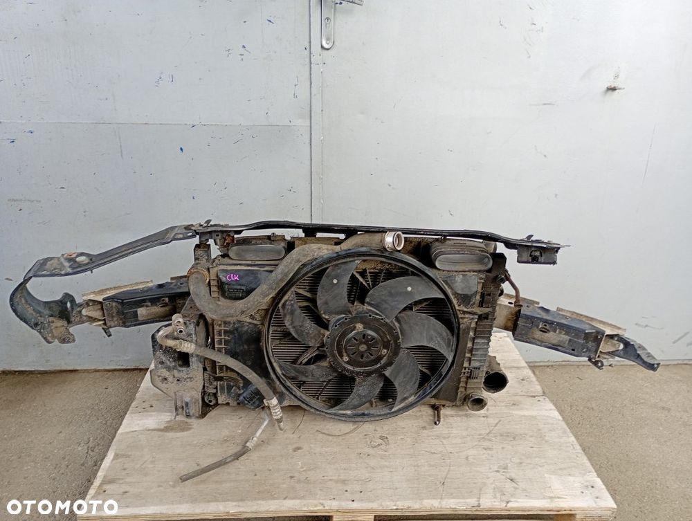 pas przedni wzmocnienie chłodnica wentylator mercedes clk w209 lift 05-09r 3.0 V6 CDI A2035001693 - 8